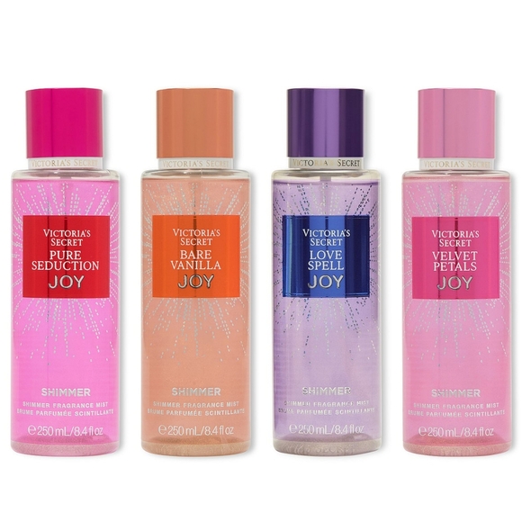 Victoria´s Secret Holiday Shimmer Fragrance Mist Set of 4 NEW,New Products : American Fashion Style Bags On Sale